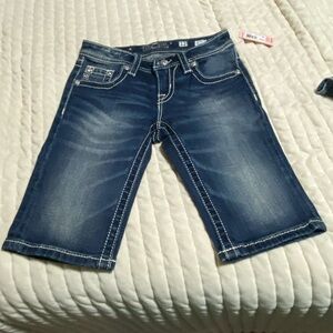 Stylish Blue Denim Shorts